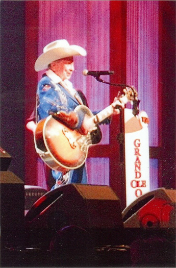 Little Jimmy Dickens at the Grand Old Opry