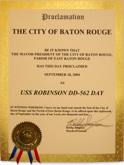 Baton Rouge Proclamation